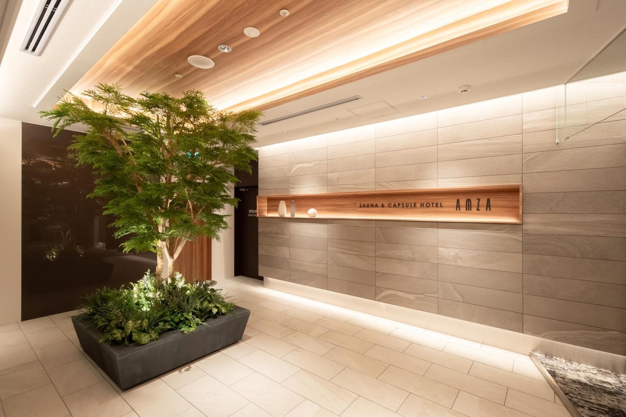 Sauna & Capsule Amza Осака Экстерьер фото
